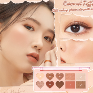 PINKFLASH Multiple Face Palette Eyeshadow & Blush & Highlighter & Contour 4 in 1 #OhMyLove