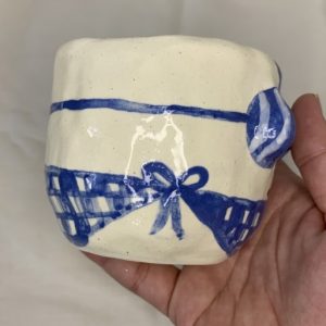 blue summer bikini | handmade pottery