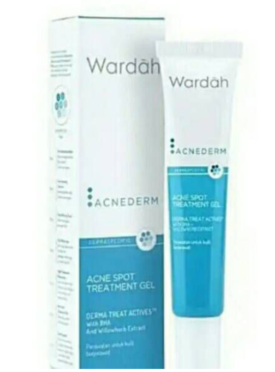 Wardah Acnederm Acne Spot Treatment Gel – GROSERIS